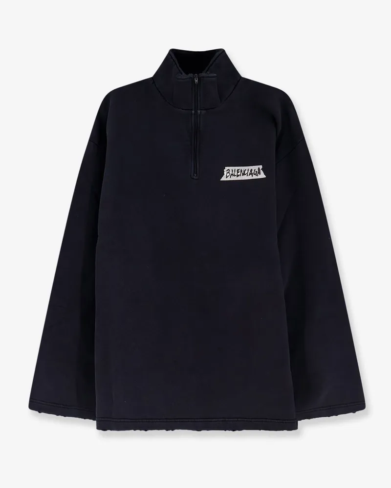 Balenciaga Cotton sweatshirt -  - gender_Man Black