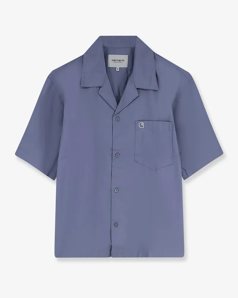 Carhartt WIP Kendry cotton shirt -  - gender_Man Blue