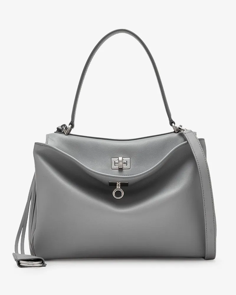 Balenciaga Rodeo leather crossbody bag -  - gender_Woman Grey