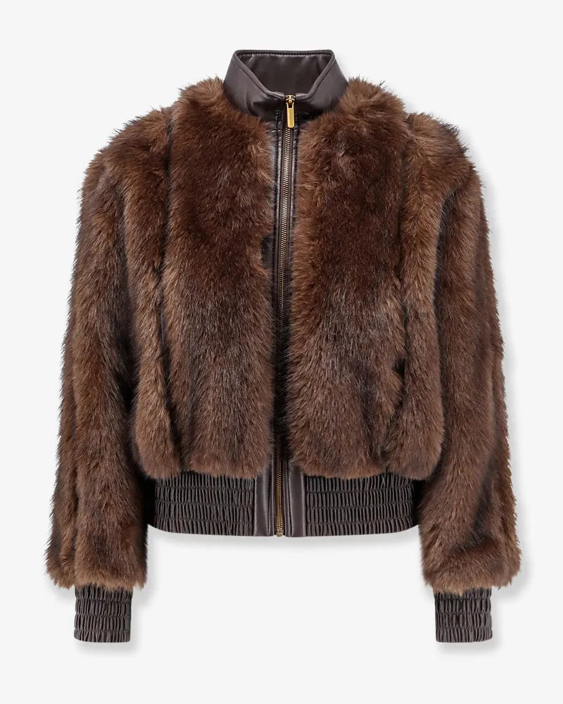 Zimmermann Valiant Faux Fur Jacket -  - gender_Woman Brown