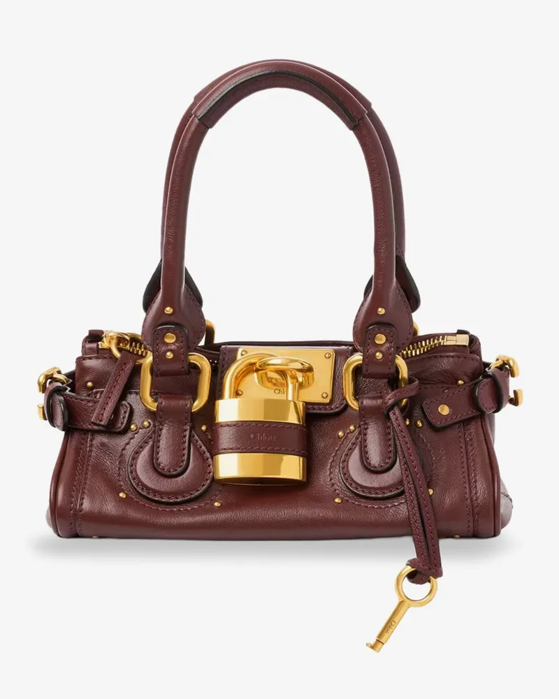 Chloé Paddington leather shoulder bag -  - gender_Woman Brown