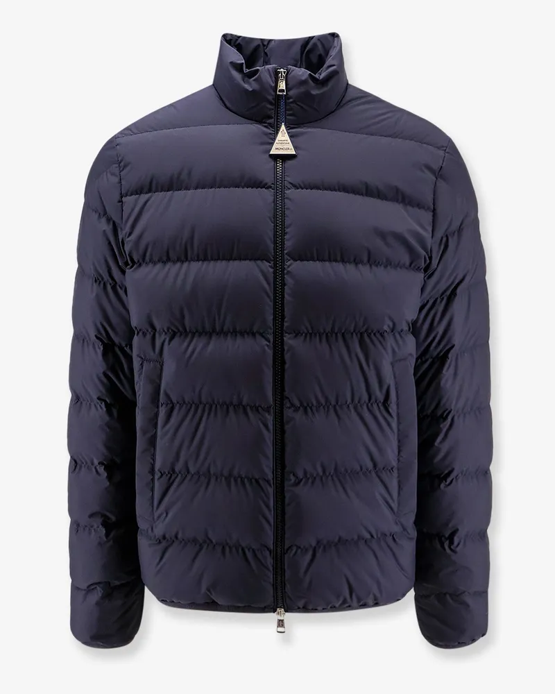 Moncler Baudinet down jacket with iconic patch -  - gender_Man Blue