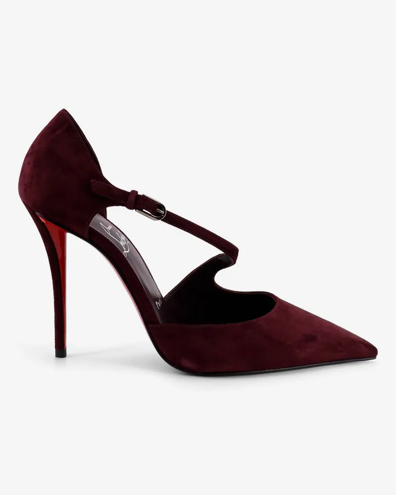 Christian Louboutin Miss Ziggyta 100 suede pumps -  - gender_Woman Purple