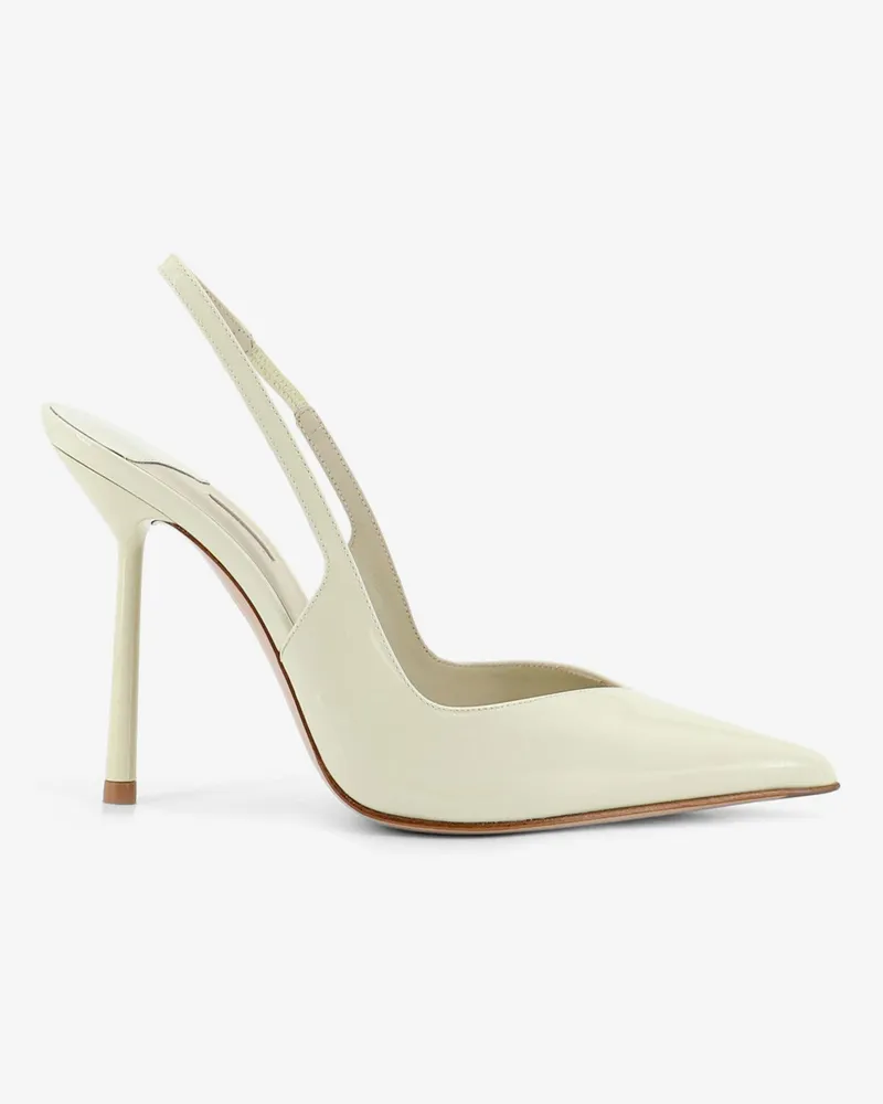 Le Silla Chanel Vivienne patent leather décolleté -  - gender_Woman White