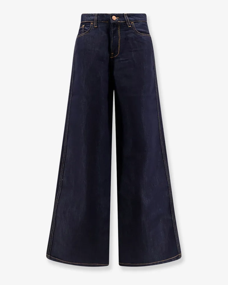 3x1 The Silk Kat Jeans with contrasting stitching -  - gender_Woman Blue