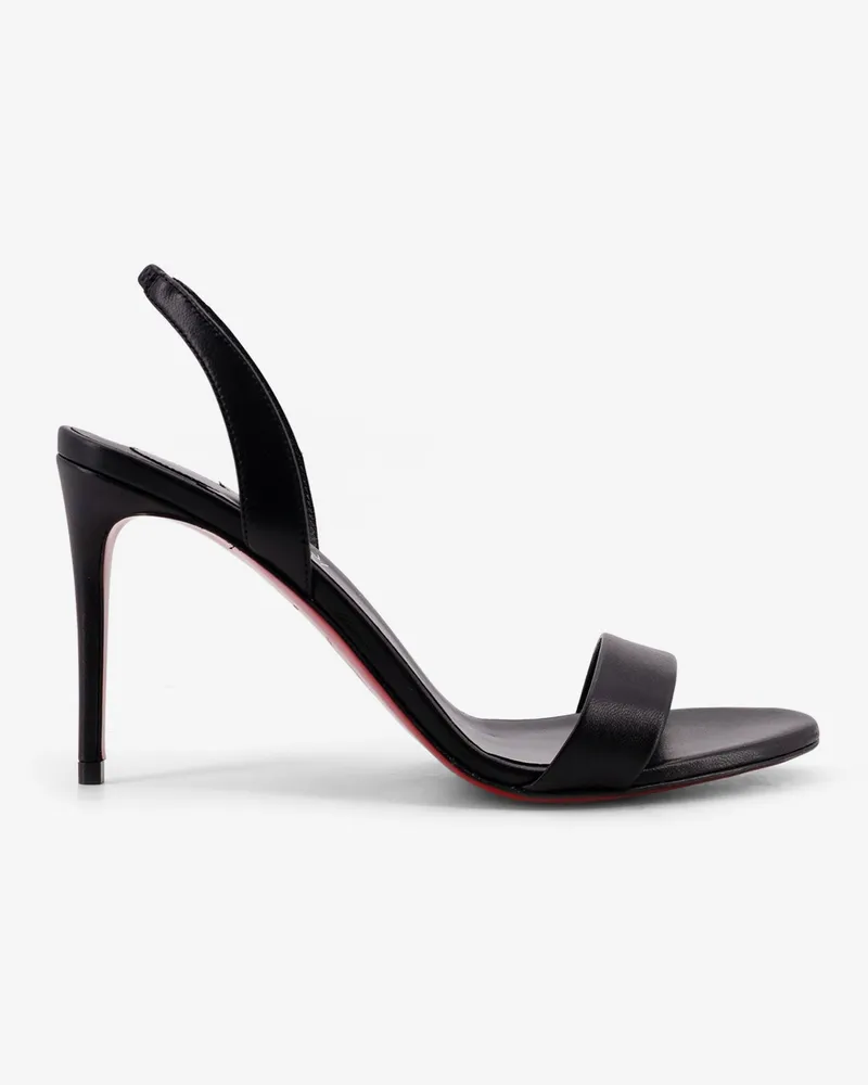 Christian Louboutin O Marylin 85 leather sandals -  - gender_Woman Black