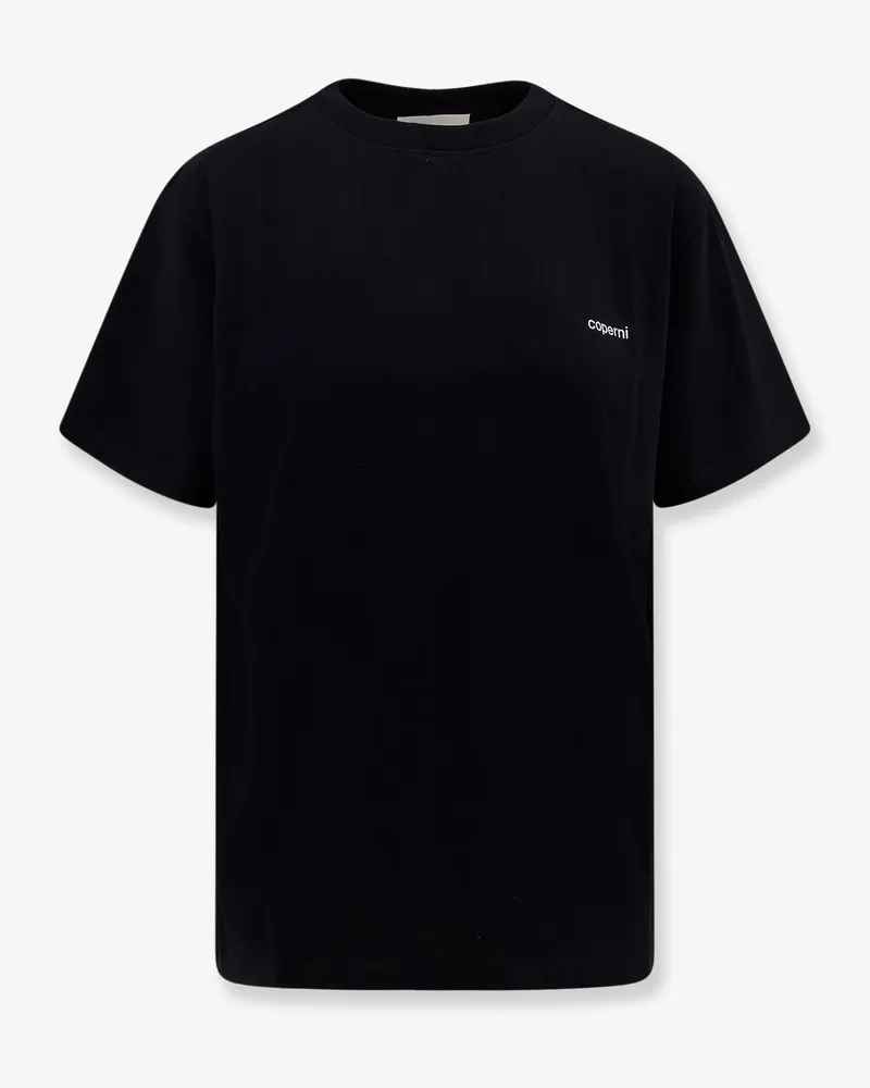 COPERNI Knitted Boxy Tee cotton T-shirt -  - gender_Man Black