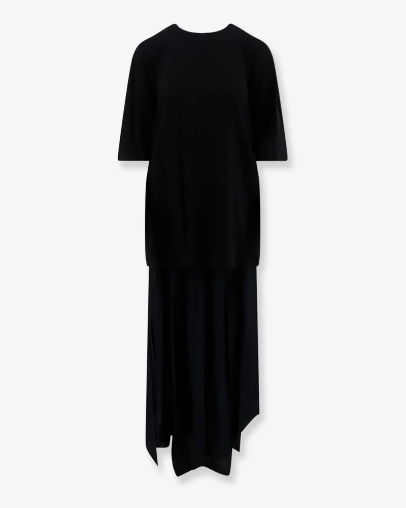 Semicouture Silk blend top and skirt -  - gender_Woman Black