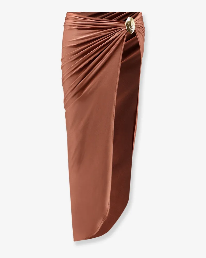 Pat Bo Golden Dune lycra skirt -  - gender_Woman Orange