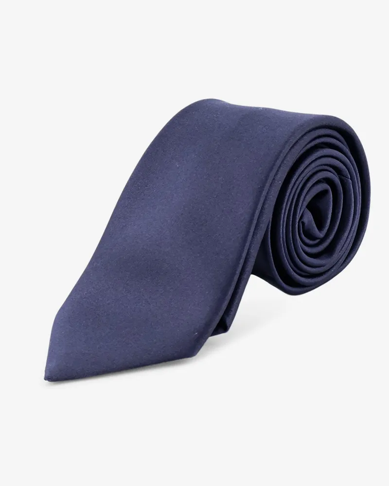 Saint Laurent Satin tie -  - gender_Man Blue