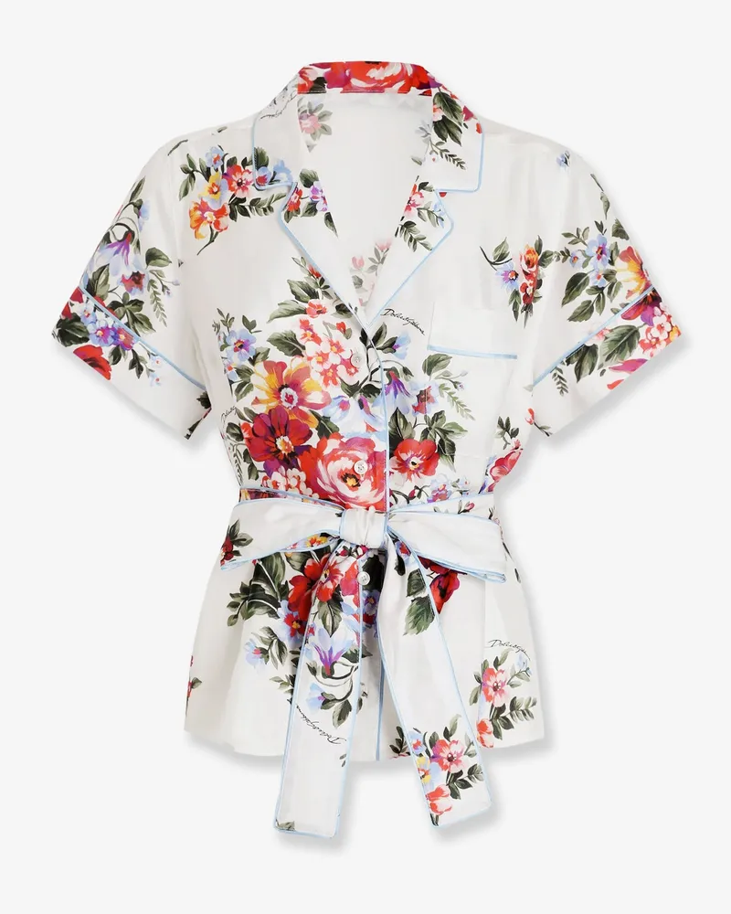 Dolce & Gabbana Vanity silk shirt -  - gender_Woman White
