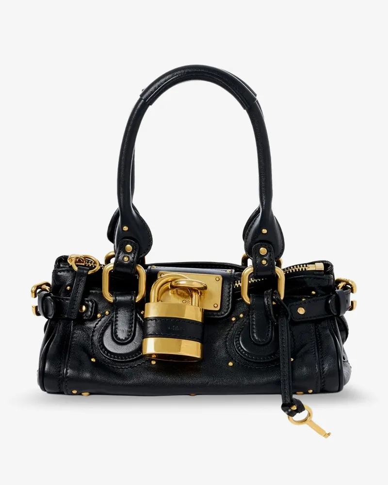 Chloé Paddington Small leather handbag -  - gender_Woman Black