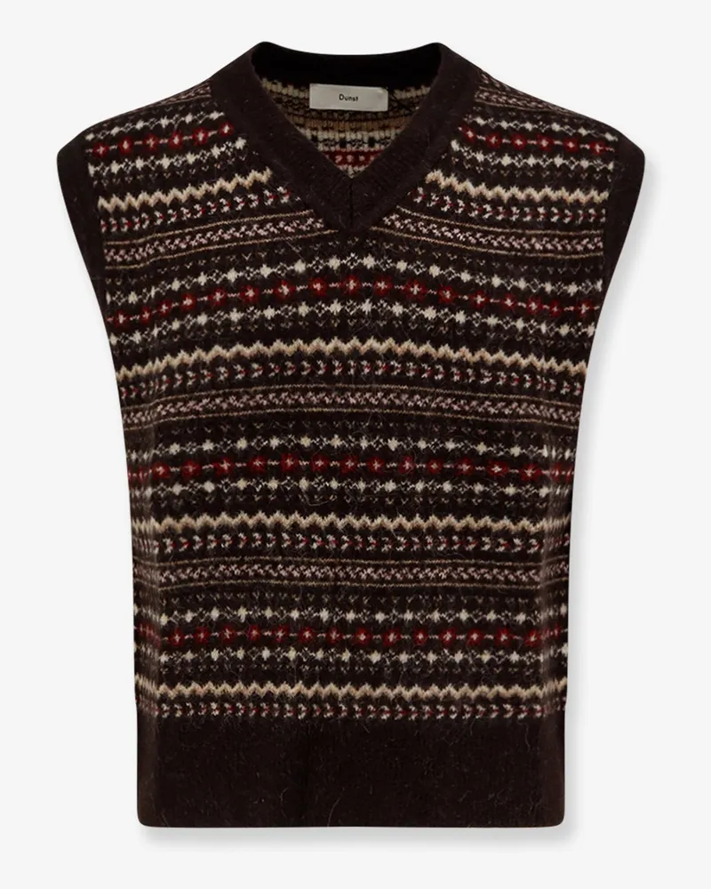 Dunst Crafted Unisex Vest -  - gender_Unisex Brown