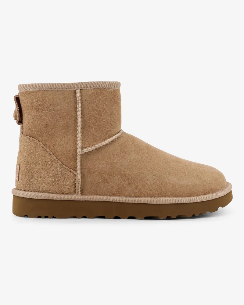 UGG Classic Mini suede ankle boots -  - gender_Woman Beige
