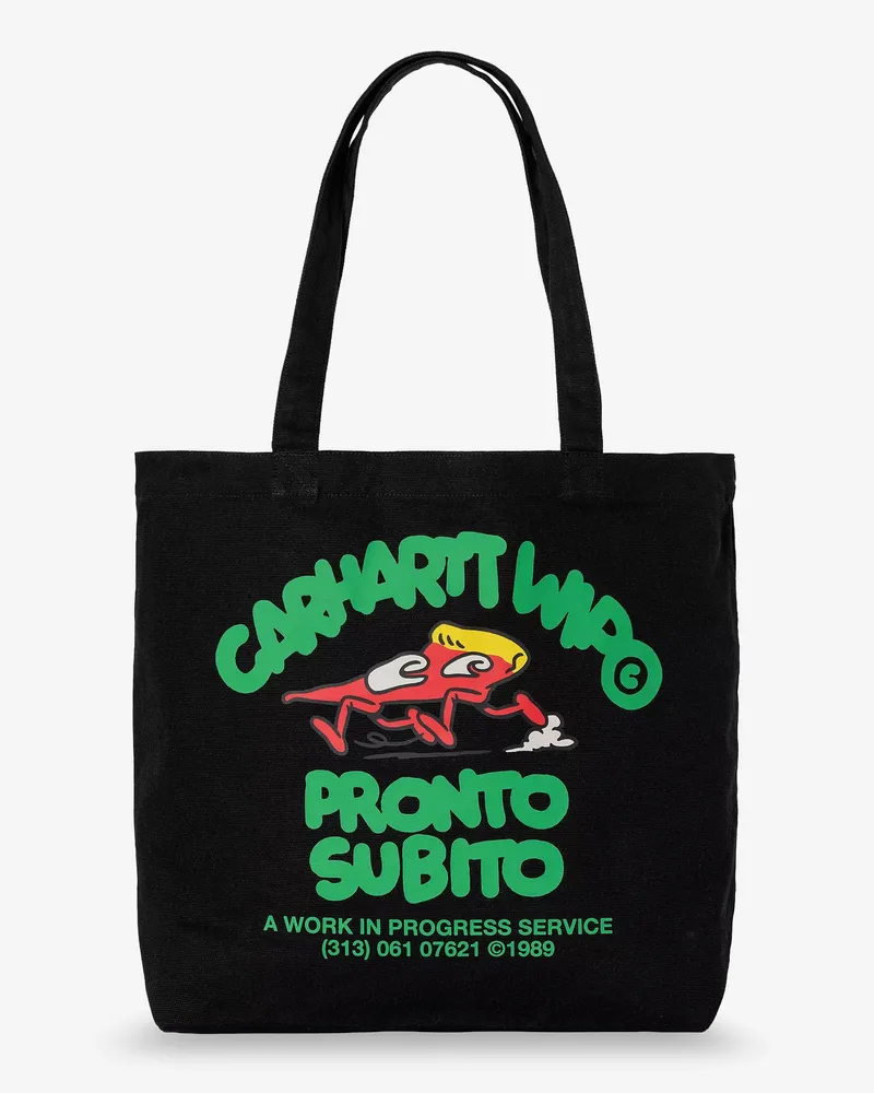Carhartt WIP Canvas Graphic Tote bag -  - gender_Man Black