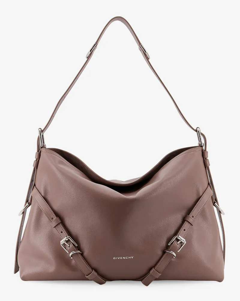 Givenchy Voyou Medium leather crossbody bag -  - gender_Woman Beige