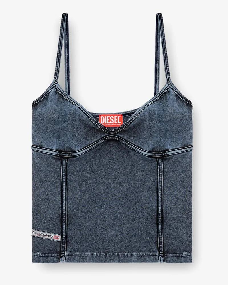 Diesel T-Ony denim top -  - gender_Woman Blue
