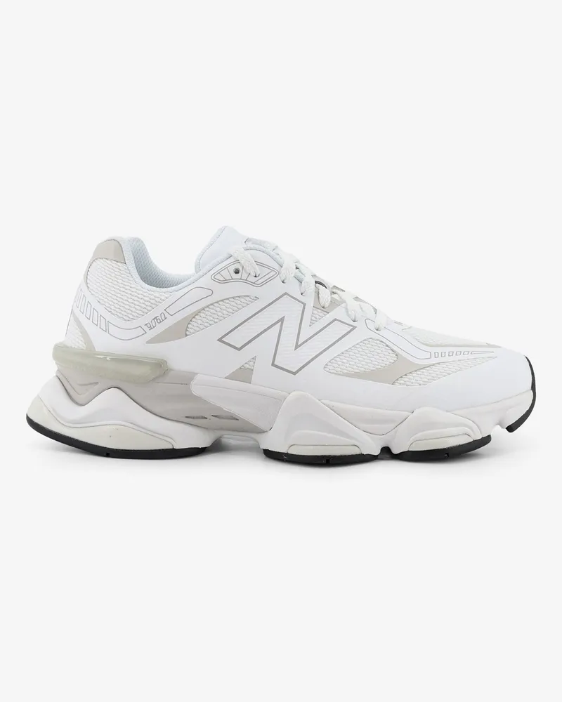 New Balance U90608 mesh sneakers with side logo -  - gender_Man White