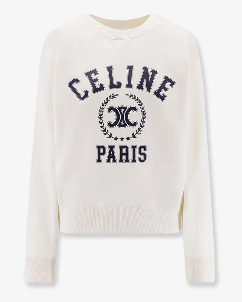 Celine Cotton sweatshirt -  - gender_Woman White