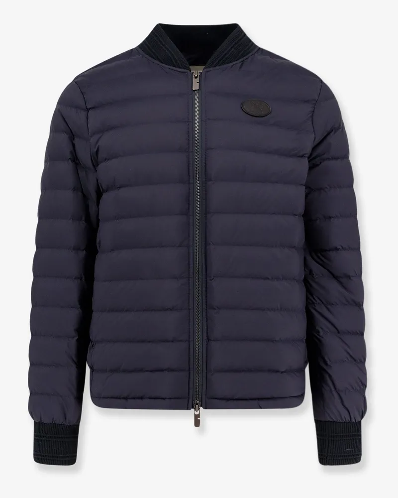 Burberry Dalham down jacket with EKD patch -  - gender_Man Blue