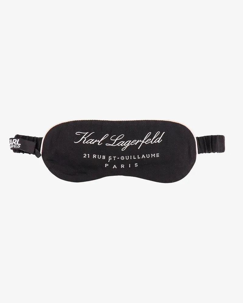 Karl Lagerfeld Viscose blend sleep mask -  - gender_Woman Black
