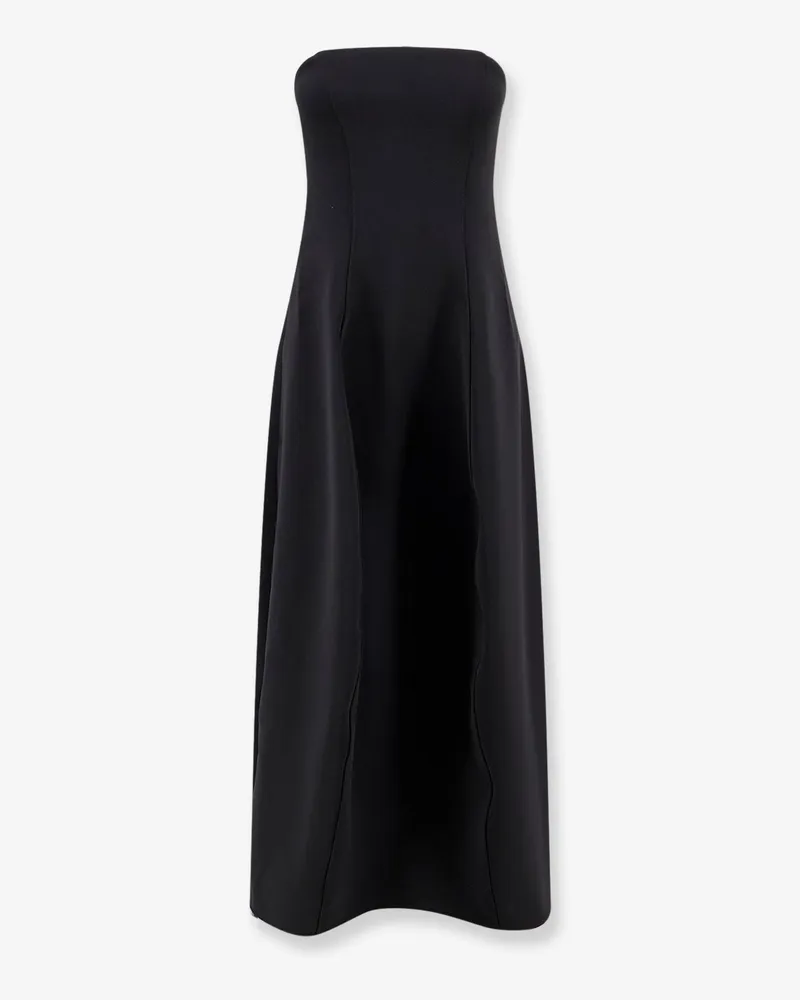Totême Structured balloon long dress -  - gender_Woman Black