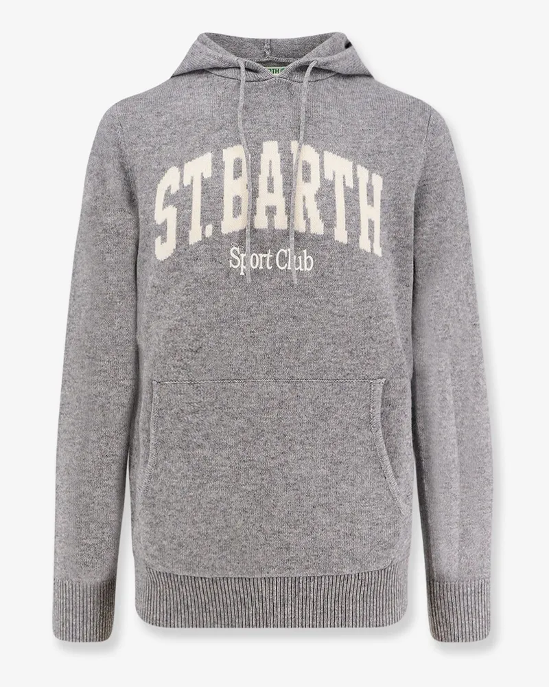 MC2 Saint Barth Hooded wool blend sweater -  - gender_Man Grey