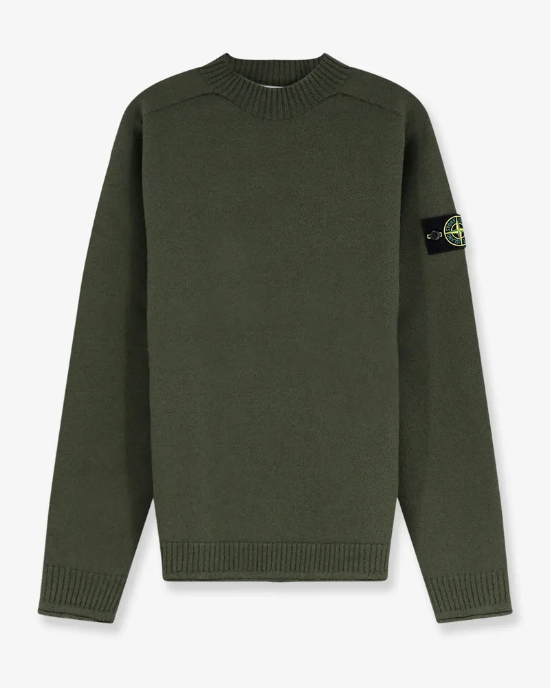 Stone Island Virgin wool sweater -  - gender_Man Green