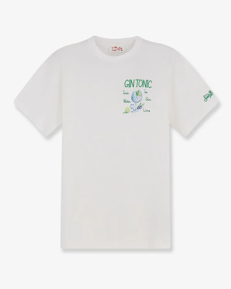 MC2 Saint Barth Portofino cotton t-shirt -  - gender_Man White