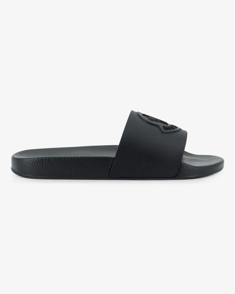 Moncler Basile rubber sandals -  - gender_Man Black