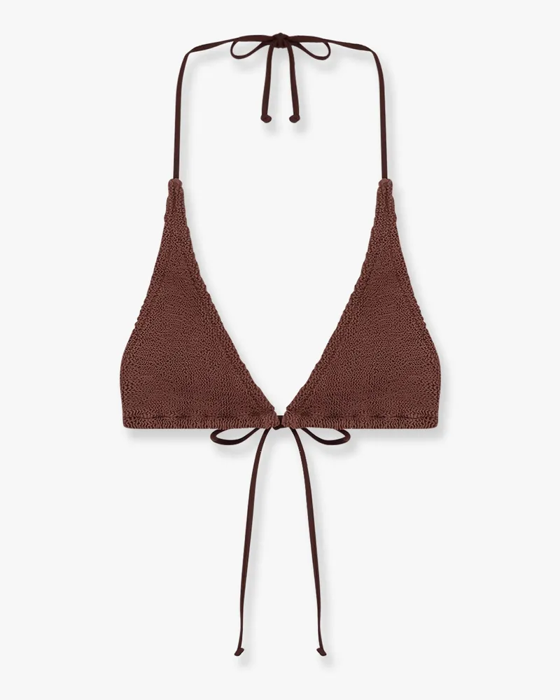MC2 Saint Barth Guiana crinkle nylon bikini top -  - gender_Woman 