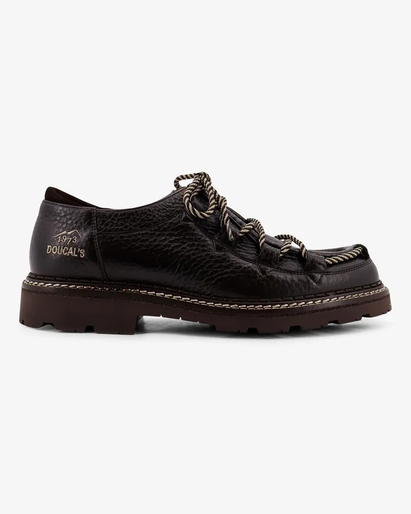 Doucal´s Arctic leather lace up shoes -  - gender_Man Brown