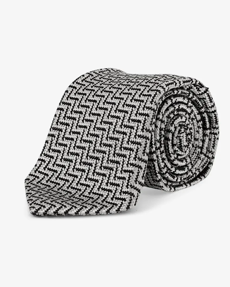 Tom Ford Silk tie -  - gender_Man Grey