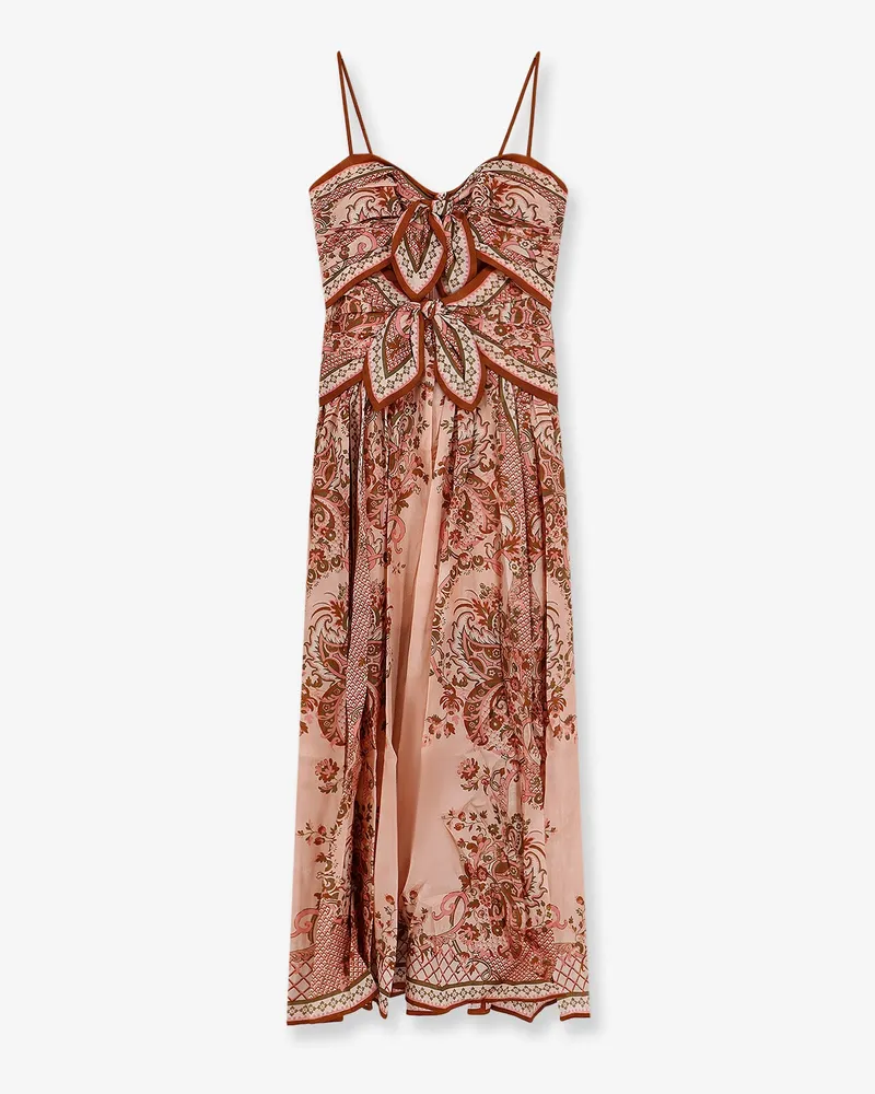 Zimmermann Aster Scarf silk dress -  - gender_Woman Pink