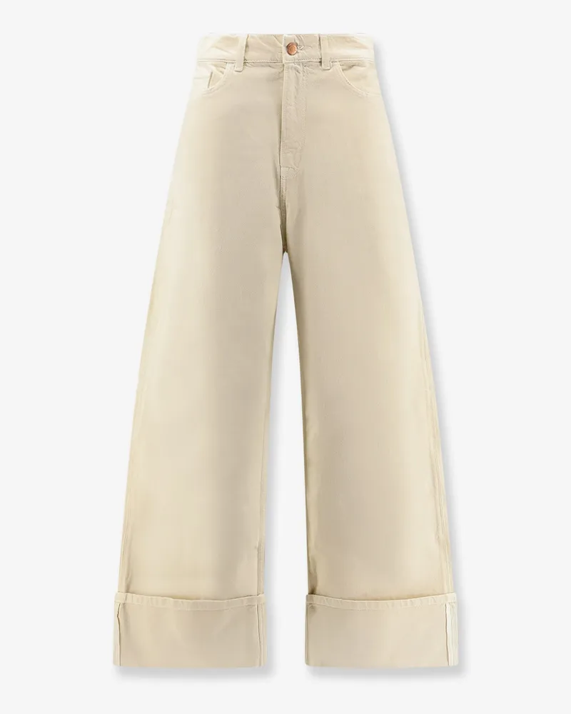 3x1 Skater Duo canvas trousers -  - gender_Woman Beige