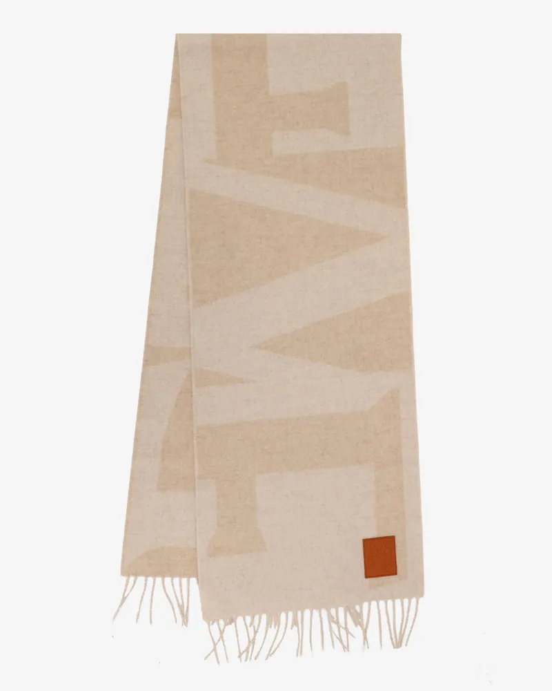 Loewe Cashmere scarf -  - gender_Woman Beige