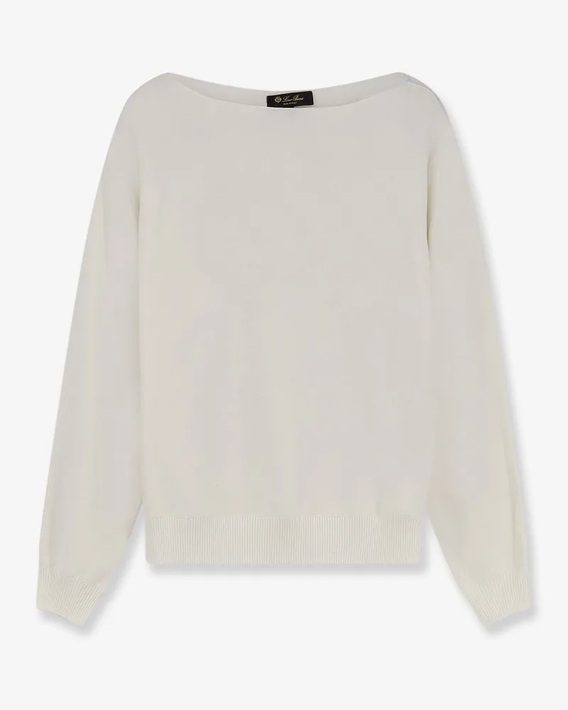 Loro Piana Siena silk and cotton sweater -  - gender_Woman White