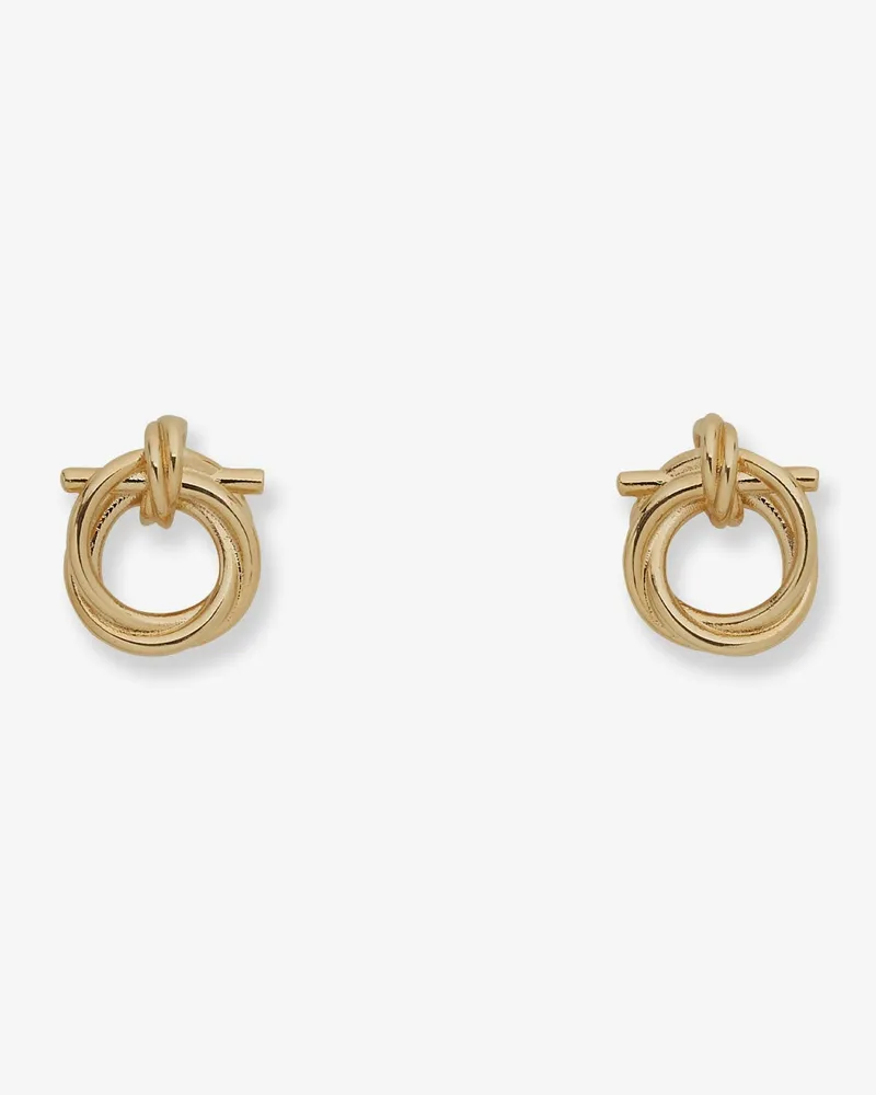 Ferragamo Brass earrings -  - gender_Woman Gold