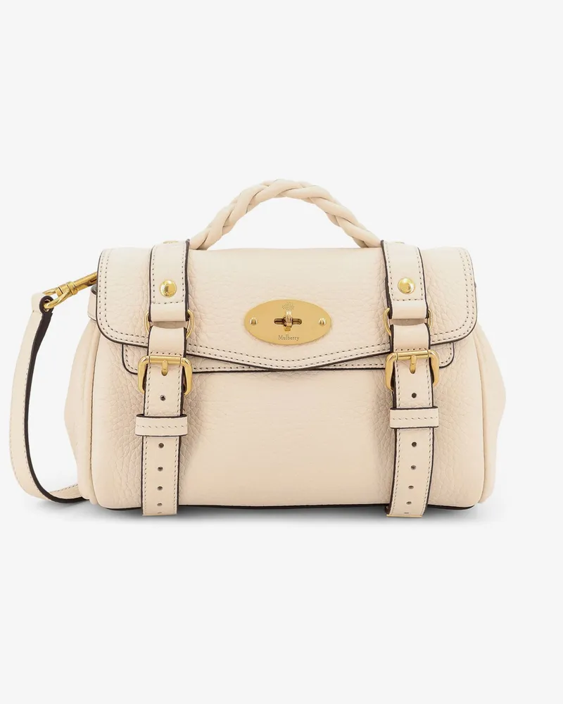Mulberry Alexa Mini leather bag -  - gender_Woman White