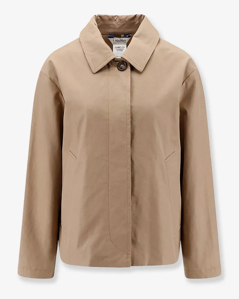 Max Mara Smmbambola biologic cotton blend jacket -  - gender_Woman Brown