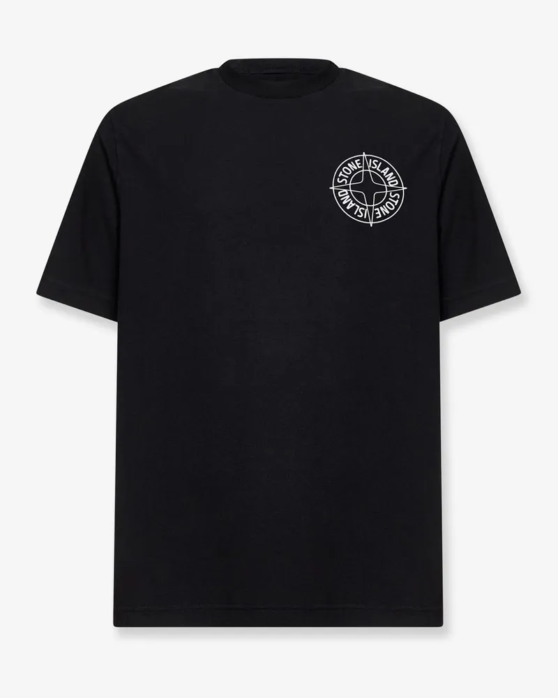 Stone Island Organic cotton t-shirt -  - gender_Man Black