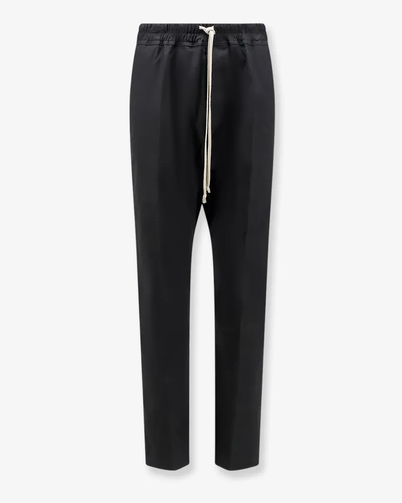 Rick Owens Cotton trousers -  - gender_Man Black