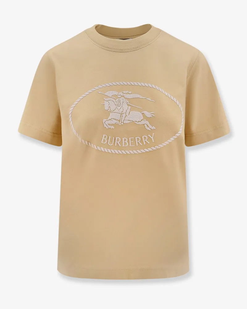 Burberry Frankie organic cotton t-shirt -  - gender_Woman Beige