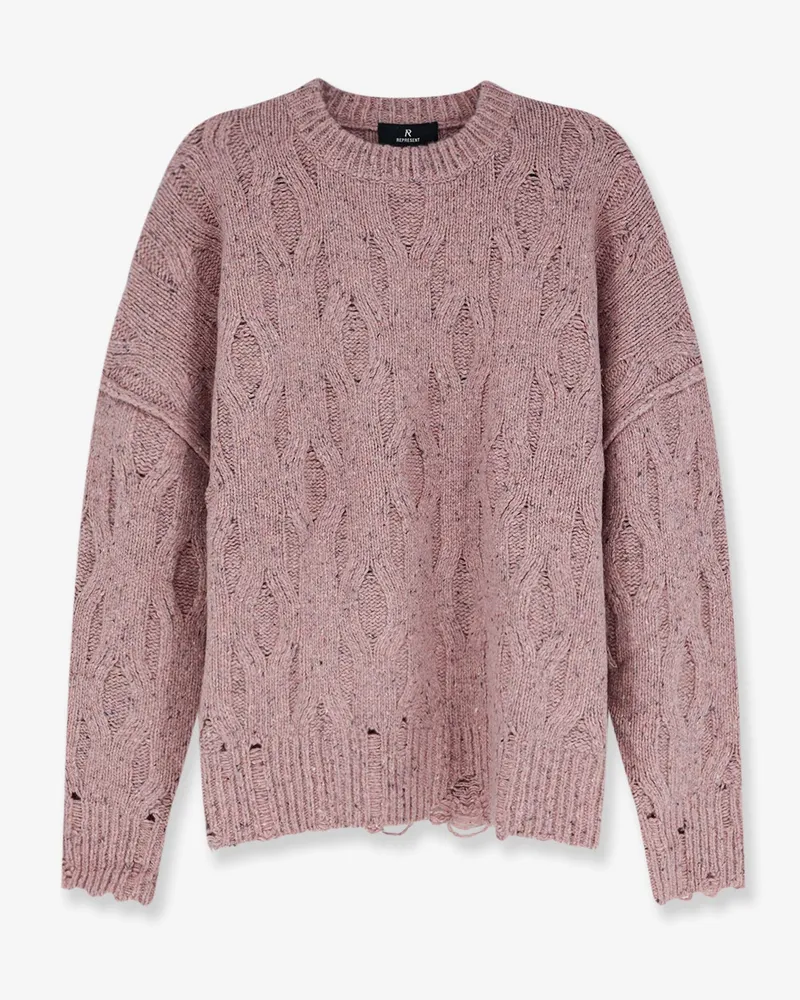 REPRESENT Wool and viscose blend sweater -  - gender_Man Pink
