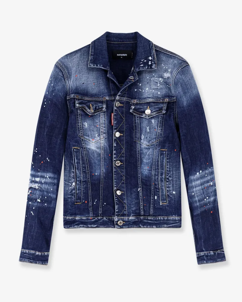 Dsquared2 Blue denim jacket -  - gender_Man Blue