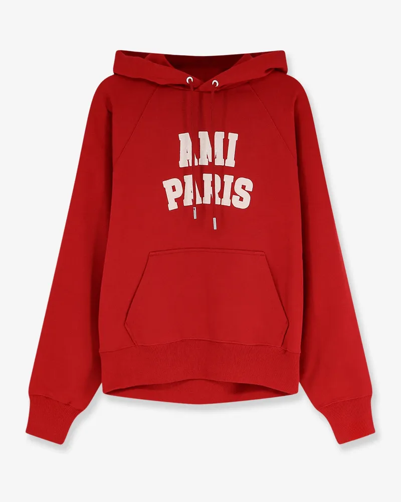 AMI Paris Organic cotton sweatshirt -  - gender_Man Red