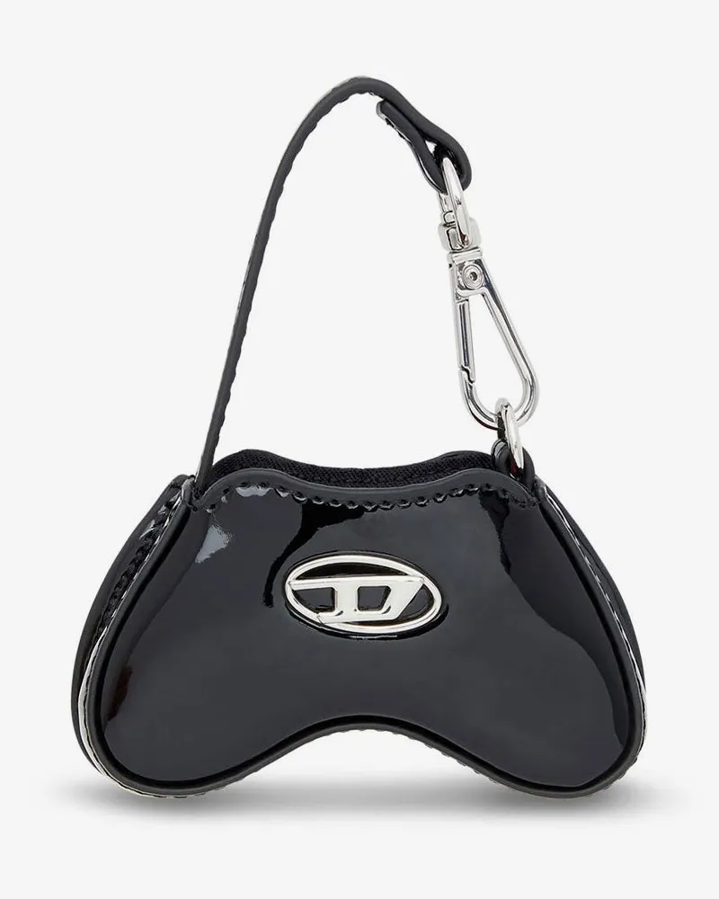 Diesel Play Charm Shiny keychain -  - gender_Woman Black