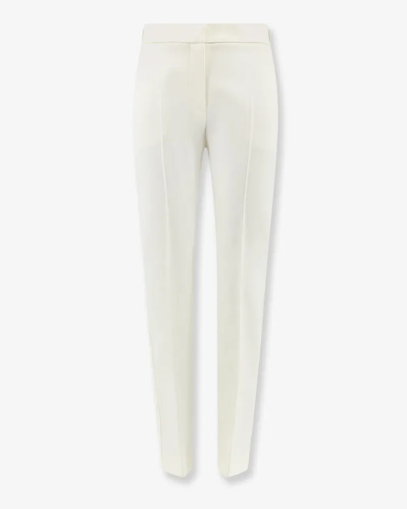 Max Mara Mxmacino stretch virgin wool trousers -  - gender_Woman White