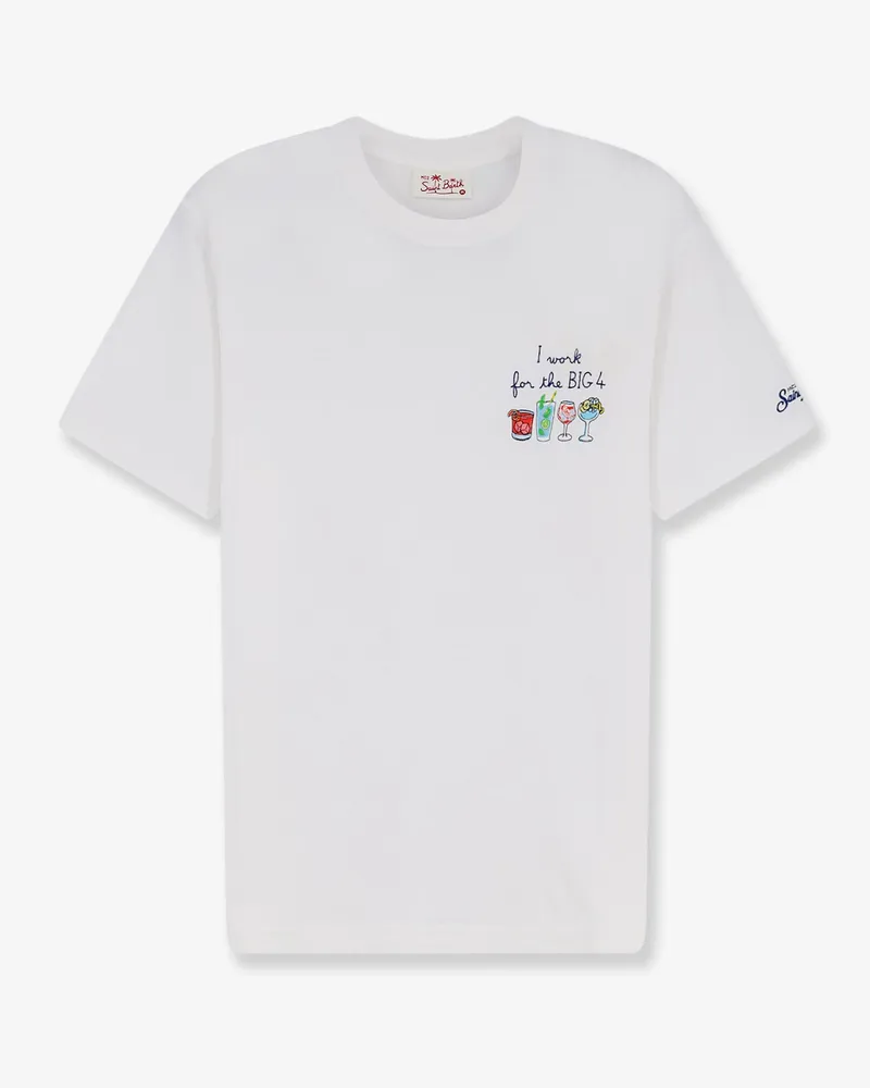 MC2 Saint Barth Portofino cotton T-shirt -  - gender_Man White