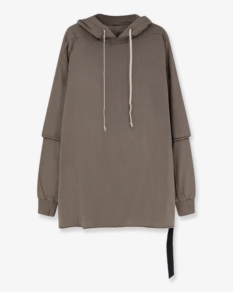 DRKSHDW by Rick Owens Tommy Hustle cotton sweatshirt -  - gender_Man Grey